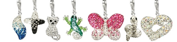 Glitzerschmuck für ihr Bettelarmband