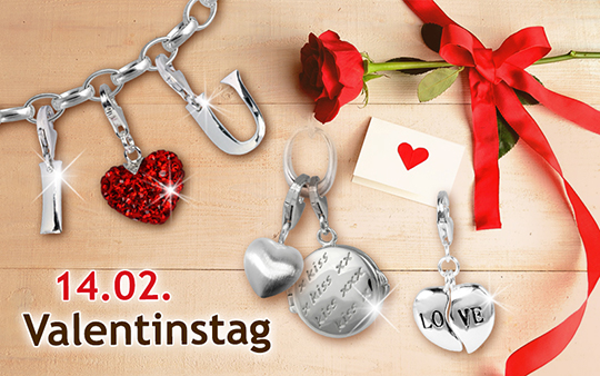 Charms zum Valentinstag