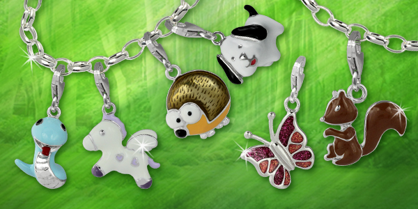 Charms mit Tiermotiven