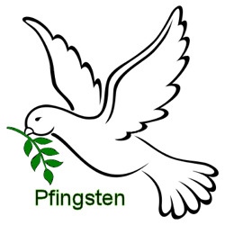 Pfingsten Symbole